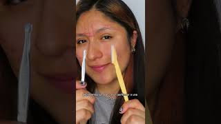 APRENDE a DEPILARTE las CEJAS en casa 🏠 RÁPIDO Y FÁCIL ⚡⚡⚡ DISEÑO TRAZO Y DEPILACIÓN [upl. by Cyna86]