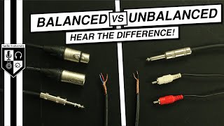 Balanced vs Unbalanced Audio  Do Balanced Cables Sound Better [upl. by Adnoel933]