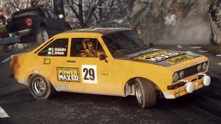 DiRT RALLY 20  FORD ESCORT MK2  MAX ATTACK  RALLYE MONTE CARLO [upl. by Adnawat]