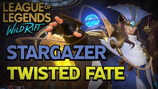 Stargazer Twisted Fate Gameplay  League of Legends  Wild Rift [upl. by Aneeg]