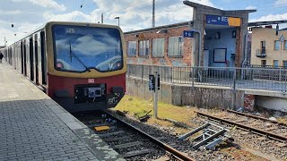 SBahn Berlin Mitfahrt in der BR481 auf der S25 von Tegel nach Hennigsdorf [upl. by Sadonia54]