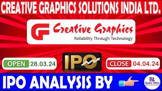 CREATIVE GRAPHICS SOLUTIONS INDIA LTD COMPANY REVIEW BY BUSINESS REMEDIES [upl. by God]