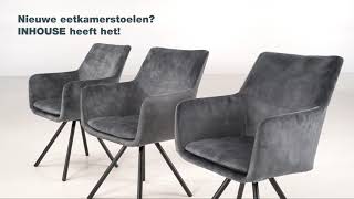 Eetkamerstoelen  INHOUSE Wonen [upl. by Red630]