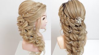 2 Easy hairstyle for long hair Braided hairstyle [upl. by Amre]