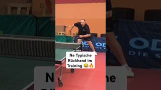 Rückhand im Training ist DA😎 tischtennis tabletennis sports shorts [upl. by Rucker]