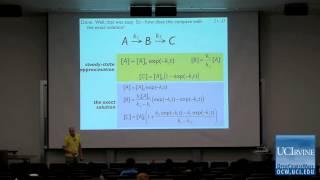 Thermodynamics and Chemical Dynamics 131C Lecture 21 The Steady State Approximation [upl. by Lavena]