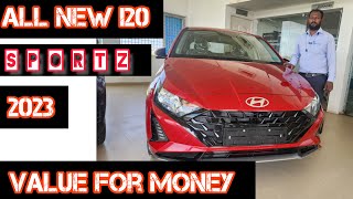 NEW I20 SPORTZ 2023  HYUNDAI  BEST IN VARIANT  hyundai hyundaiindia SETIndia [upl. by Eelirak143]