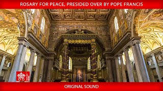 Rosary for Peace Pope Francis October 6 2024 [upl. by Ahsoj]