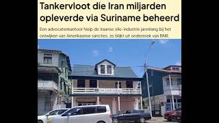 Tankervloot die Iran miljarden opleverde via Suriname beheerd [upl. by Ieluuk715]