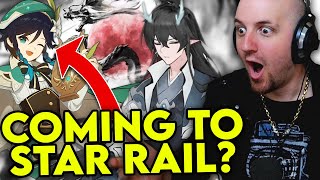 VENTI COMING TO HONKAI STAR RAIL DANG HENG NEW TRAILER  Tectone Reacts [upl. by Reilamag771]