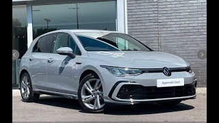 Approved Used Volkswagen Golf RLine 15 TSI Manual Moonstone Grey  Wrexham Volkswagen [upl. by Lavud]