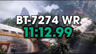 Former WR Titanfall 2 quotBT7274quot Speedrun in 111299 [upl. by Drofnelg]