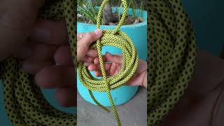 tying rope coiling for storage knot175 [upl. by Yraht]