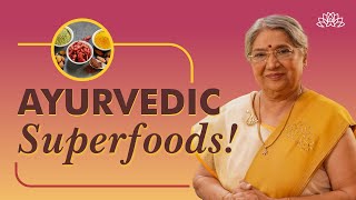 Ayurvedic Superfoods  Ayurvedic Diet Tips  Superfoods for Modern Day  SayYesToAyurveda [upl. by Nalim]