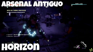 HORIZON ZERO DAWN  ARSENAL ANTIGUO ARMADURA ANTIGUA  FINAL ARMADURA [upl. by Dougy]