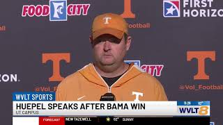 Heupel Speaks after Alabama win [upl. by Spieler]