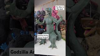 Godzilla Stop Motion  The Man in The Suit Godzilla Incident Analog Horror Clay Kaiju short [upl. by Gough]