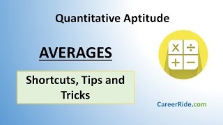 Averages  Shortcuts amp Tricks for Placement Tests Job Interviews amp Exams [upl. by Ruyle]