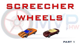 MVP Hot Wheels Screecher Wheel Variations [upl. by Ahselyt428]