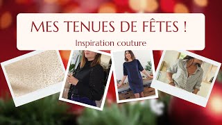 Mes tenues de fête  Inspiration couture [upl. by Nnil]