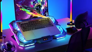 TOP 5 Best Laptop Cooling Pads in 2024 [upl. by Duyne]