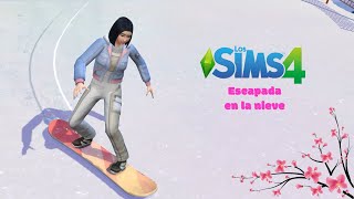 The Sims 4  Escapada en la nieve [upl. by Amluz]