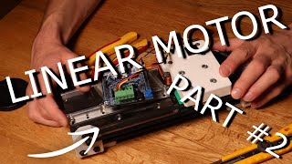 Making a LINEAR MOTOR for a DIY CNC mini MILL  Part 2 StepbyStep [upl. by Lime749]