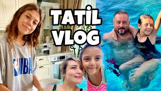 Tatil Vlog 2024 Antalya Kalkan Villa Tatilimiz Sabah Rutini [upl. by Aveer]