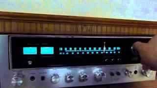 SANSUI MODEL 5050 AMFM RECEIVER PERFORMANCE RUN [upl. by Farlee]