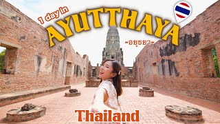 Exploring the ancient city before Bangkok  Ayutthaya  the Place you must see once in a lifetime🇹🇭 [upl. by Reede]