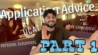 The COMPLETE Med School Application Advice Part 1 Personal Statement UCAT Work Experience  more [upl. by Adnyc68]