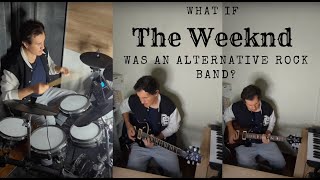 The Weeknd  Dancing in The Flames Alternative Rock Cover drumcover guitarcover theweeknd [upl. by Eillek]