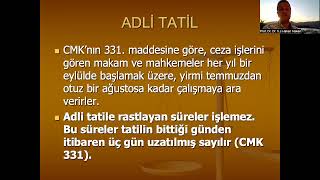 AvProfDr DrhcHakan HakeriCeza Muhakemesi Hukuku 35 AYM K Sonrası Yargılamanın Yenilenmesi [upl. by Eetnahc]