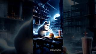 The Story of Burgher in T Called Just Wanted shots ytshorts shortvideo catlover aicat cutecat [upl. by Trembly379]