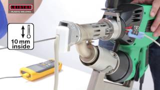 Leister Tutorial  WELDPLAST Extrusion Welder setup [upl. by Consuelo]