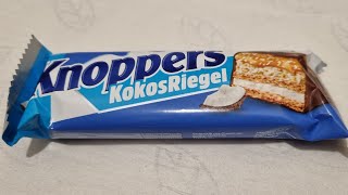 Knoppers Kokos Riegel Unboxing 2024 [upl. by Kery902]