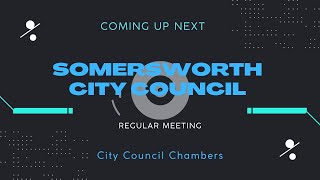 Somersworth City Council Meeting August 12 2024 [upl. by Isador]