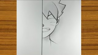 How To Draw Anime Drawing  Easy anime drawing step by step [upl. by Redmer]