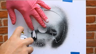 STENCIL ART FOR BEGINNERS Step by Step [upl. by Atnima]