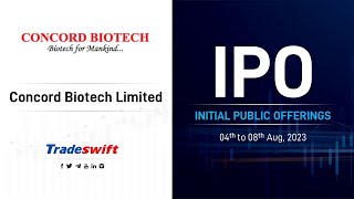 IPO Review by Tradeswift1  Concord Biotech Limited  Apply or Avoid [upl. by Sunev363]