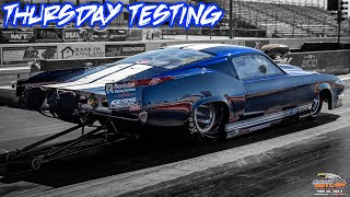 Snowbird Outlaw Nationals  Thursday Promod Testing [upl. by Ardnaek920]