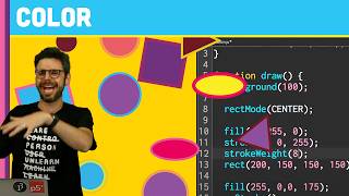 RGB Color in p5js for Beginners 14 [upl. by Auohc534]