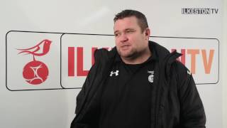 Grantham Town Post Match Interview Paul Holland [upl. by Mcmillan263]