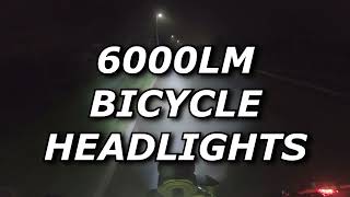 6000LM headlights Part II  2°C Light Fog [upl. by Anaj]