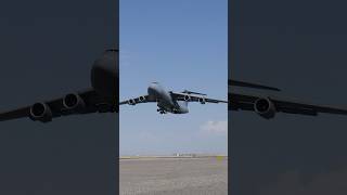 C5 Super Galaxy Takeoff [upl. by Leaj130]