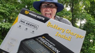 Minn Kota Onboard Battery Charger Install [upl. by Kcirdet]