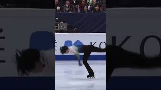 Yuzuru Hanyu  羽生 結弦  Biellmann Spin [upl. by Nnasus836]