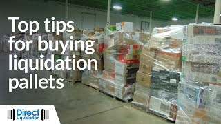 Top Tips for Buying Liquidation Pallets of Returned Merchandise [upl. by Eniamirt953]