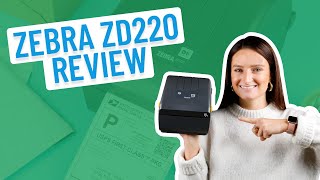 Review of the Zebra ZD220 PROS amp CONS  Smith Corona Labels [upl. by Soule215]