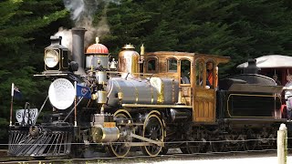 1877 Rogers K88 ‘Washington’ Steam Locomotive Running at the Plains Railway in Ashburton [upl. by Winther177]